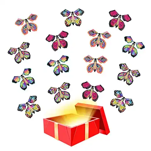 Magische Schmetterlinge Tshaoun – 15 Stück fliegende Schmetterlinge