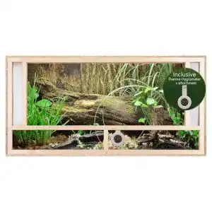 Terrarium aus Holz 120x60x60 cm mit Frontbelüftung