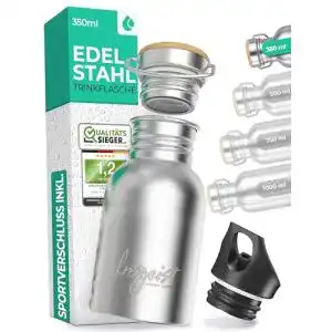 Trinkflasche Edelstahl freigeist ESPRIT LIBRE freigeist einwandig
