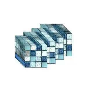 Fliesenaufkleber Fbbules 40 Stück Mosaik für Küche und Bad