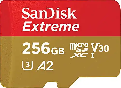 SanDisk Extreme 256GB Micro-SD-Karte für mobiles Gaming