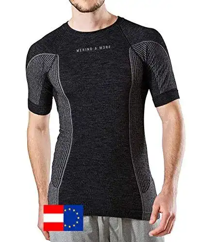 Merino Shirt Herren – Funktionsunterwäsche aus Merinowolle