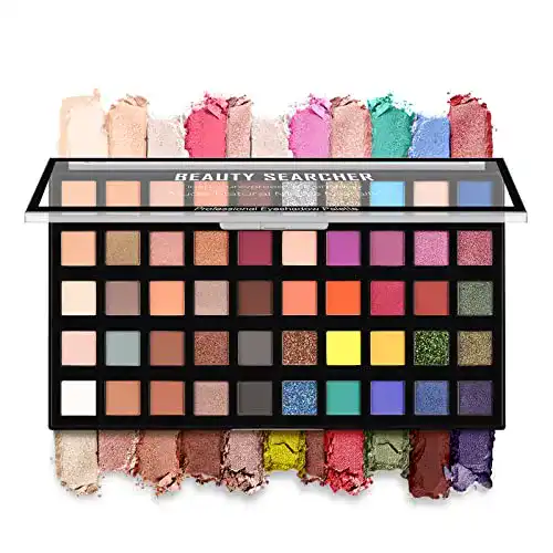 Lidschatten Palette Beauty Glazed Beauty Searcher mit 50 Farben