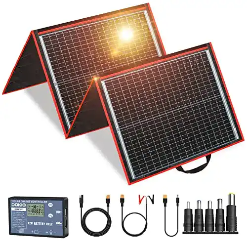 Faltbares 160W Solarpanel für Wohnmobile von DOKIO