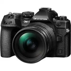 Olympus OM System OM-1 Mark II Micro Four Thirds Kamera mit 12-40mm Objektiv