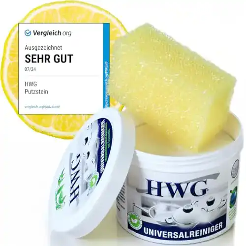 Putzstein HWG Universal-Reiniger mit Reinigungsschwamm, 450 g