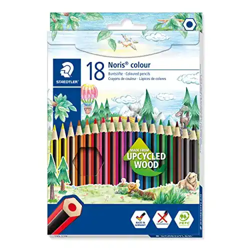 Staedtler Noris Colour Buntstifte mit rutschfester Soft-Oberfläche