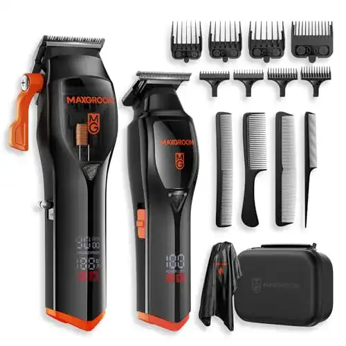 Langhaarschneider Maxgroom Haarschneidemaschine mit 9000 U/min