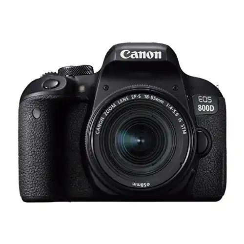 Digitalkamera Canon EOS 800D SLR in Schwarz