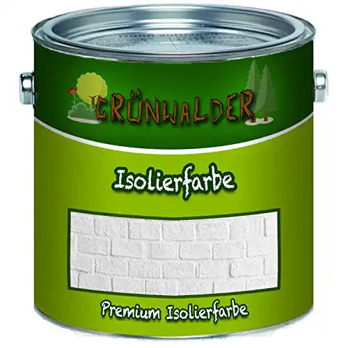 Nikotinsperre Grünwalder Wandfarbe in Weiß für Isolierung