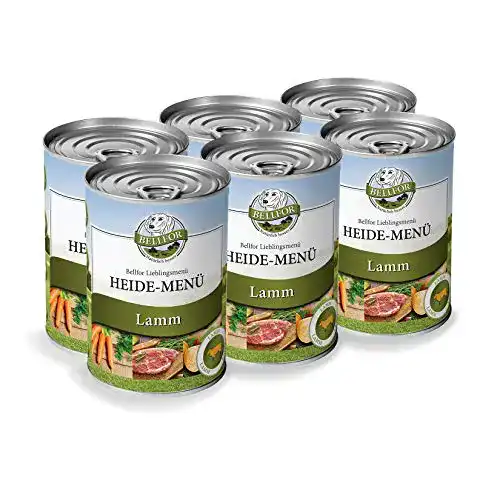 Bellfor Heide-Menü Nassfutter für Hunde mit Lammfleisch