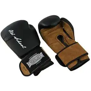 Boxhandschuhe Bad Company Leder Old School Modell