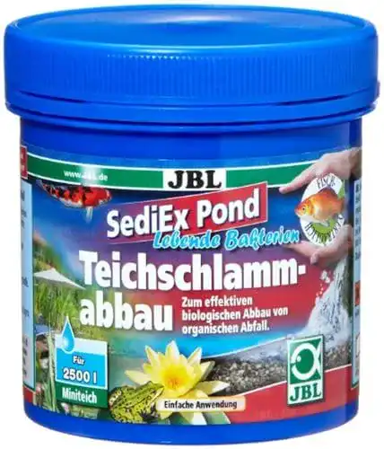 Teichschlammsauger JBL Sedi Ex Pond 27330 mit Bakterien