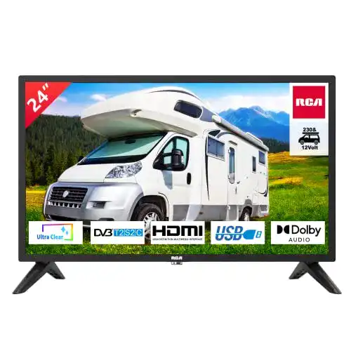 Camping-Fernseher RCA RB24H2CU 24 Zoll für Wohnmobile und Wohnwagen