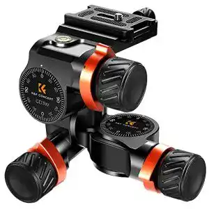 Getriebeneiger K&F Concept 3-Wege-Neiger für Kamerastative