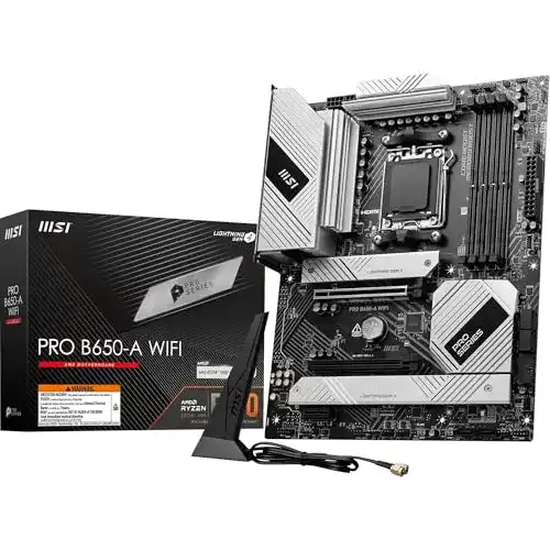 MSI PRO B650-A WiFi Mainboard ATX für Ryzen Prozessoren