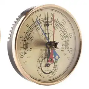 Min-Max-Thermometer Brannan 12/413 mit Hygrometer