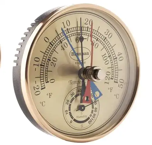 Min-Max-Thermometer Brannan 12/413 mit Hygrometer