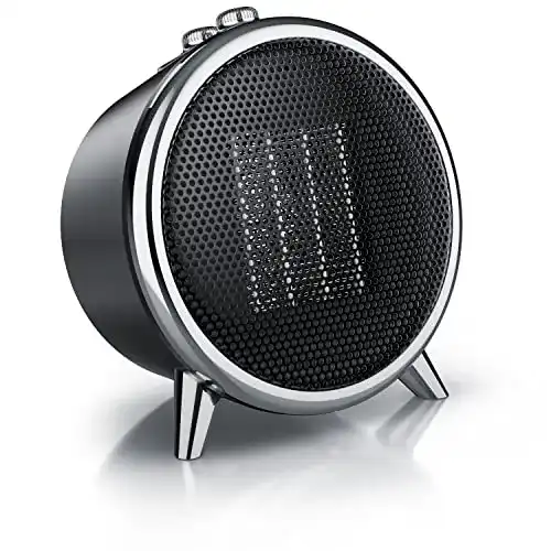 Mini Heizlüfter Brandson mit Keramik Heizelement und 1500 Watt Leistung