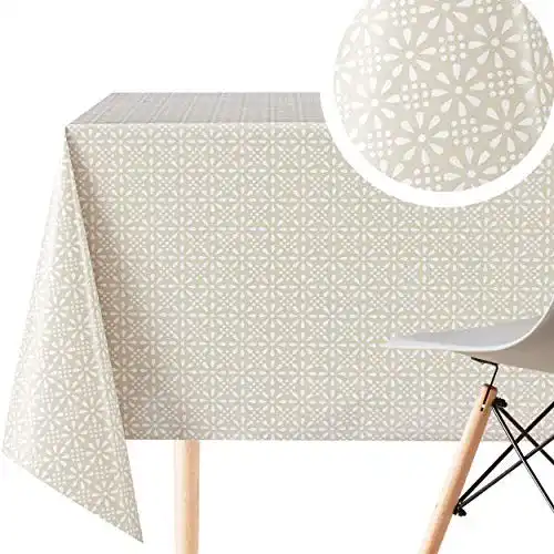 Wachstischdecke KP Home aus PVC, abwischbar und wasserdicht, 200 x 140 cm