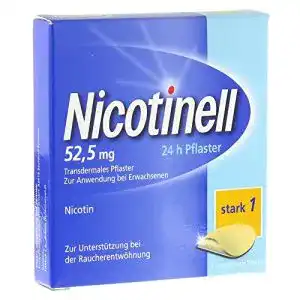 Nikotinpflaster Nicotinell 52,5mg 24-Stunden transdermal 7 Stück