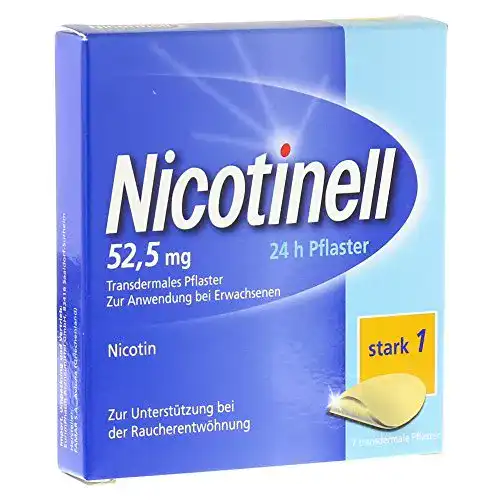 Nikotinpflaster Nicotinell 52,5mg 24-Stunden transdermal 7 Stück