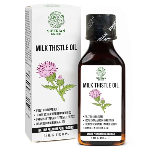 Mariendistelöl Siberian Green kaltgepresst, 100ml, unraffiniert