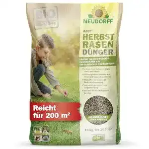 Herbstrasendünger Neudorff Azet Organischer Bio-Dünger für Rasenpflege