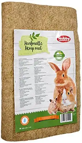 Hanfmatte Nobby für Hamster und Nager, 100 x 40 x 1 cm