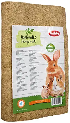 Hanfmatte Nobby für Hamster und Nager, 100 x 40 x 1 cm