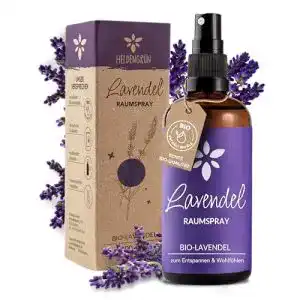 Kissenspray Heldengrün Lavendelspray mit Bio-Lavendelöl