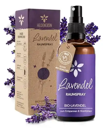 Kissenspray Heldengrün Lavendelspray mit Bio-Lavendelöl