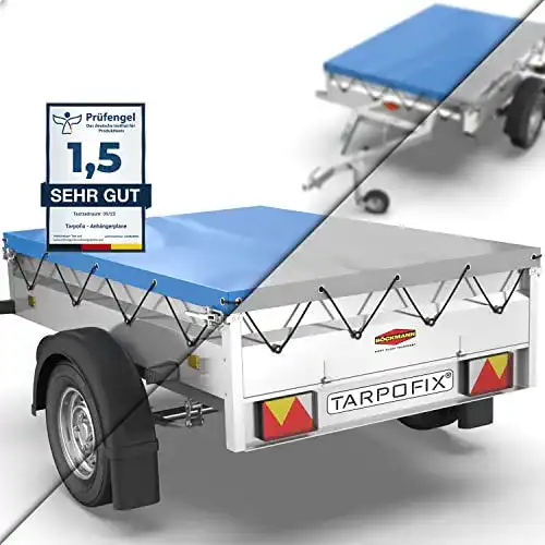 Anhängerplane Tarpofix 210 x 115 cm für PKW-Anhänger