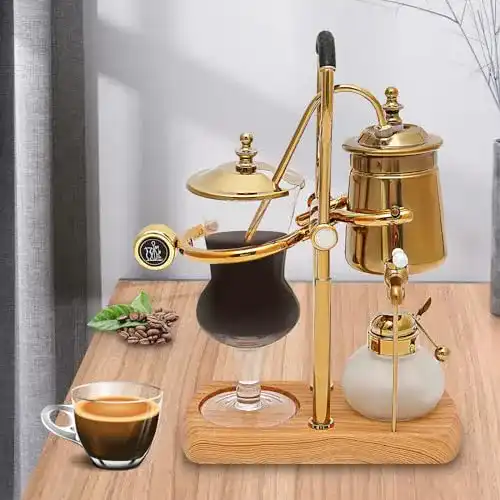Vakuum-Kaffeebereiter Yyanlak Siphon Kaffeemaschine 400ml