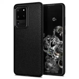 Spigen Liquid Air Hülle für Samsung Galaxy S20 Ultra – Matte Black