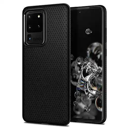 Spigen Liquid Air Hülle für Samsung Galaxy S20 Ultra – Matte Black