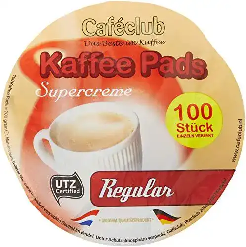 Kaffeepads Cafeclub Supercreme Megabeutel 100 Stück Regular