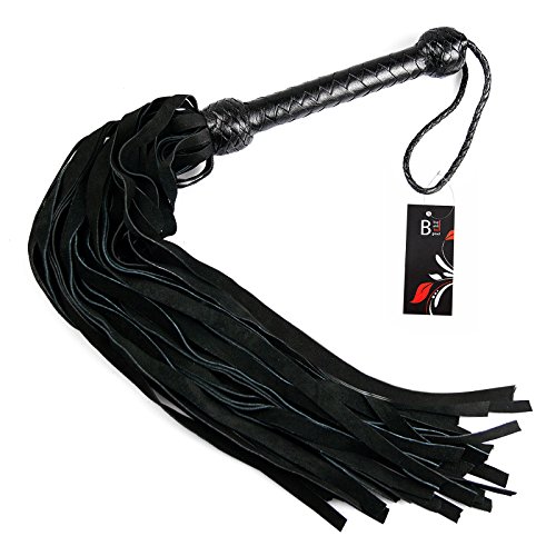 Peitsche aus handgefertigtem Leder für BDSM und Bondage