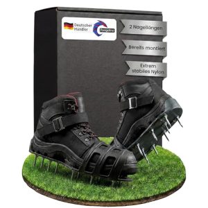 Rasenlüfter Schuhe Pangolino mit Nagellängen 42 mm und 60 mm