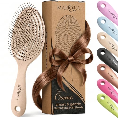 Marqus Bio Entwirrbürste für schmerzfreies Entwirren von Haaren