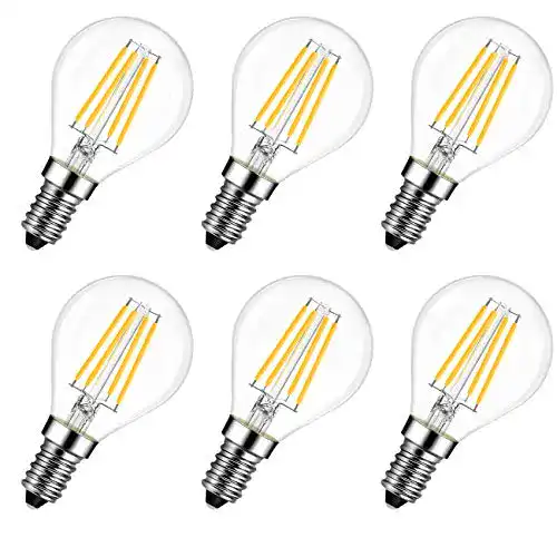E14 LED Lampe P45 Tropfenform 4W Warmweiß 2700K