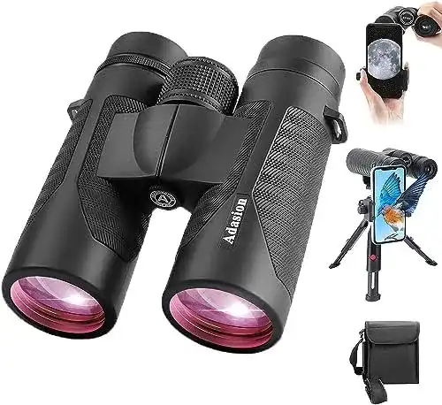 Adasion Fernglas mit Kamera für Erwachsene – Klein und Wasserdicht