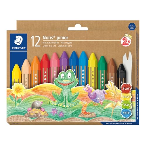 Wachsmalstifte Staedtler Noris junior 224 für Kinder
