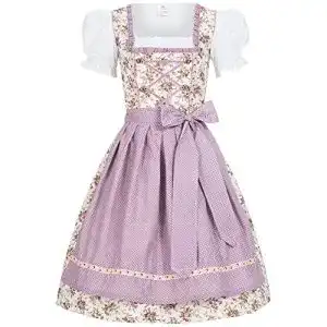 Dirndl Damen Mufimex Midi Dirndlkleid Trachtenkleid im Vergleich
