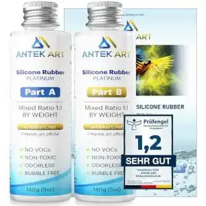 Abformsilikon Antek Art flüssig 1:1 für kreative Projekte