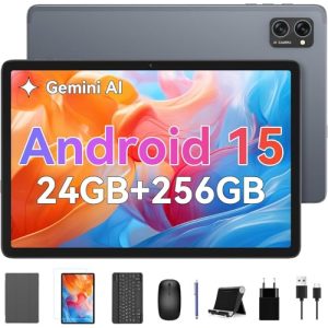 TABWEE T20 Tablet mit Tastatur 24GB RAM, 256GB Speicher, 10 Zoll