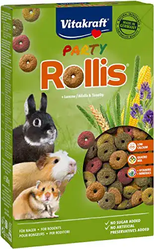 Vitakraft Rollis Party Zwergkaninchenfutter 500 g
