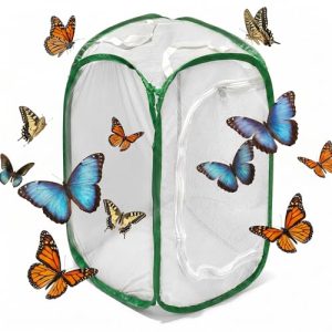 Schmetterlingshaus für den Garten Faltbarer Insektenkäfig für Kinder
