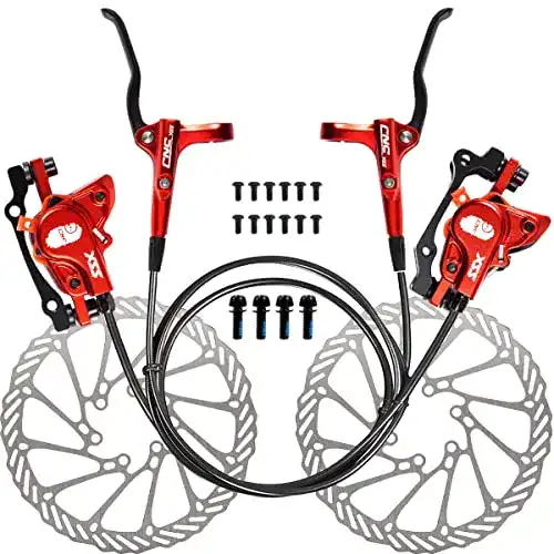 Hydraulische Fahrradbremse CNCLOL CNC Hydraulische Scheibenbremse für MTB