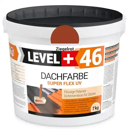 Sockelfarbe Level Plus Dachfarbe 7kg für Dachsanierung